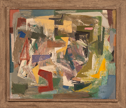Sail Motif, 1957, by James A. Richter