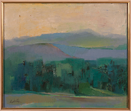 Catskill Scene, 1982, by James A. Richter